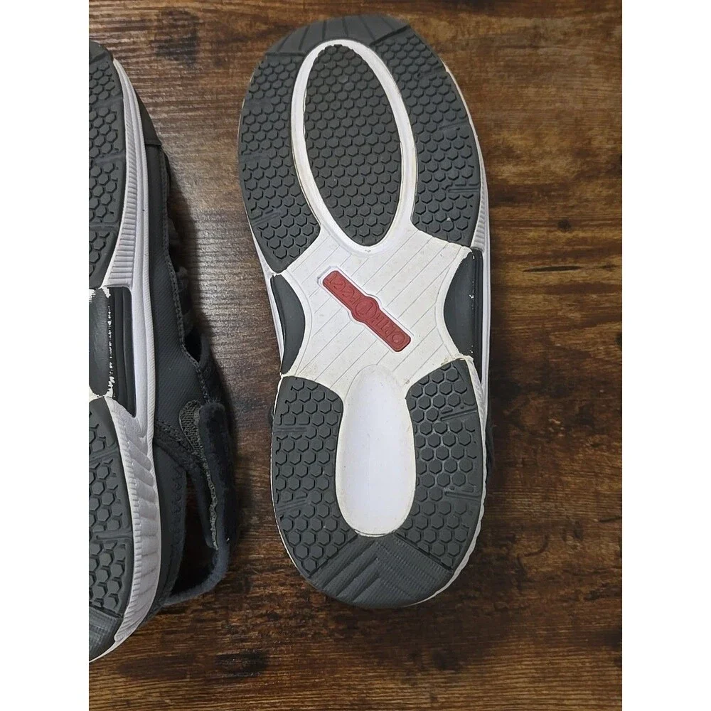 OrthoFeet Mens Gray Premium Arch Support Taurus Fisherman Sandals Size 11.5 2E